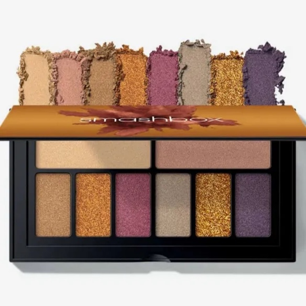 Smashbox Yellow and Purple Eyeshadow Palette